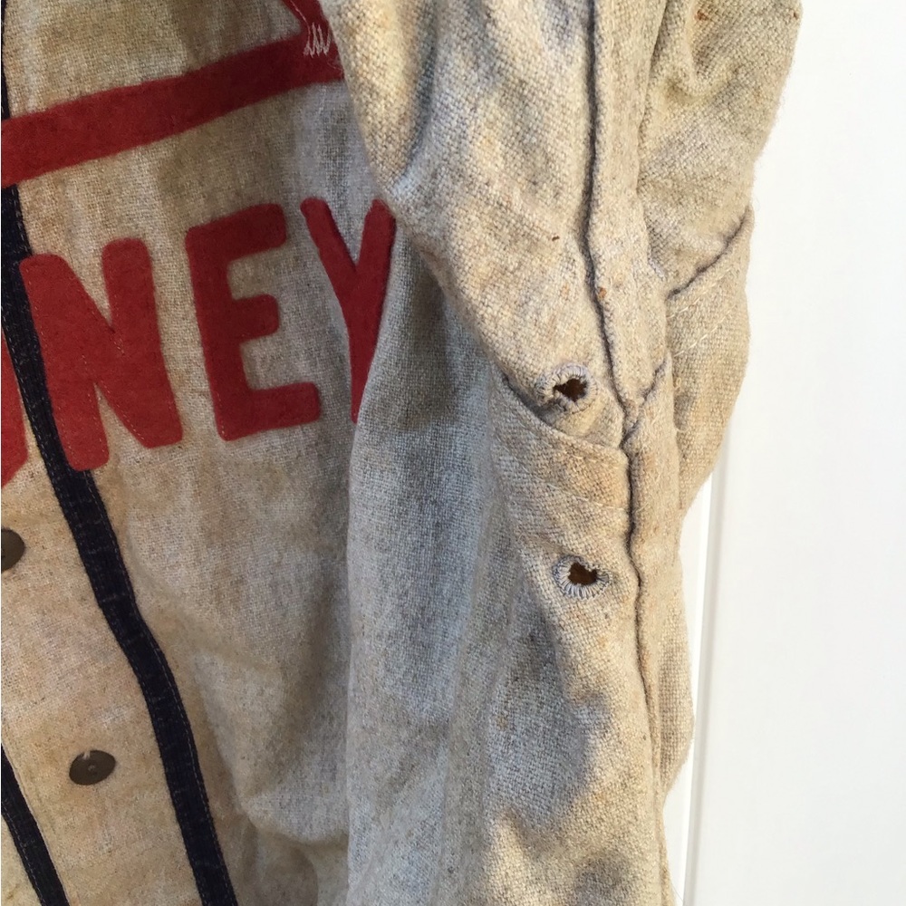 VINTAGE 1947 SIDNEY CARDINALS BASEBALL JERSEY WOOL SOUTHERN TIER LEAGUE CHAMPS - Picture 12 of 12